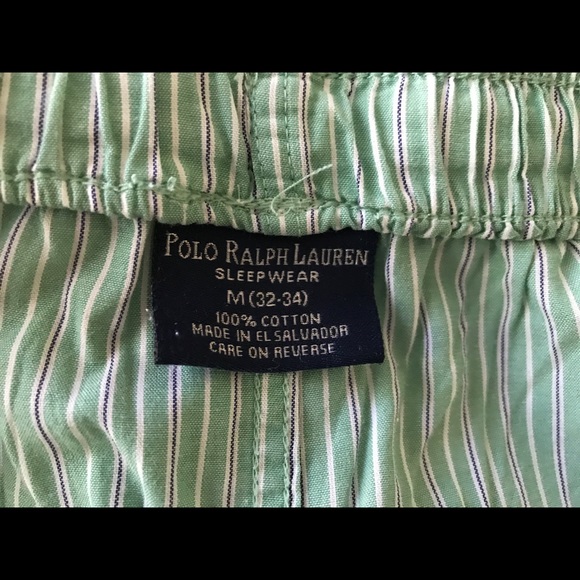 SOLD Men’s Polo pajama pants size 32 - 34 - Picture 3 of 3